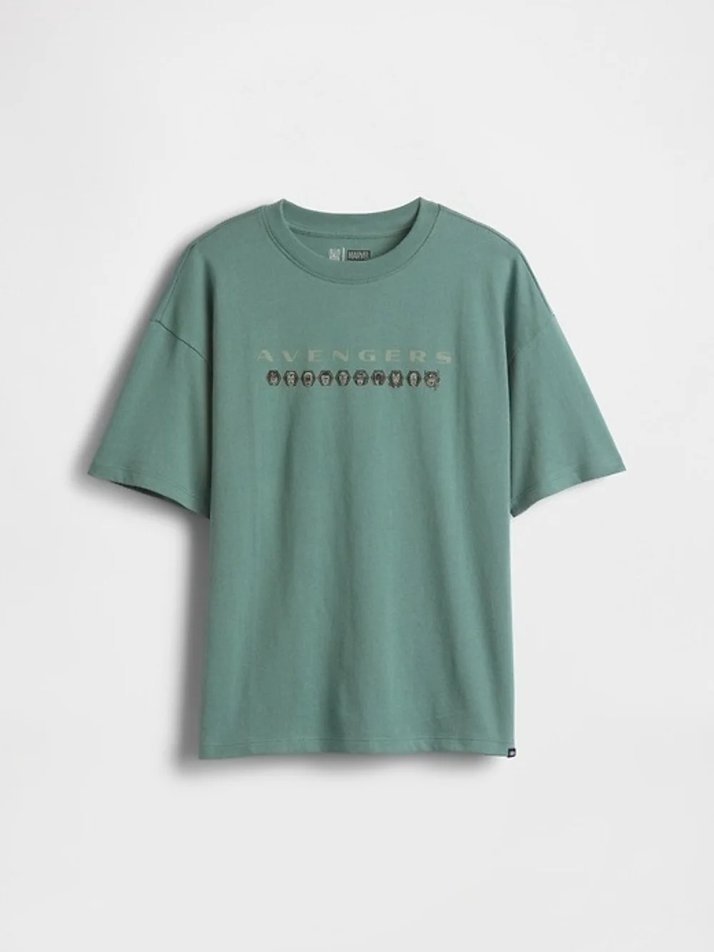 GAP Teal Avengers Graphic Short-Sleeve Tee
